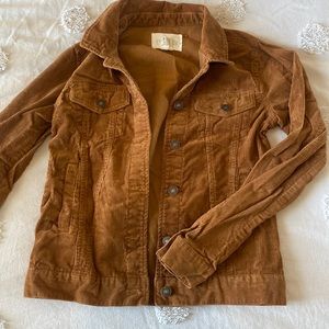 Sky and Sparrow Brown Corduroy Jean Jacket